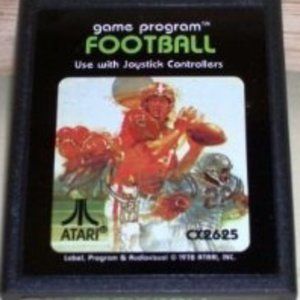 RealSports Football (Atari 2600) Game Vintage